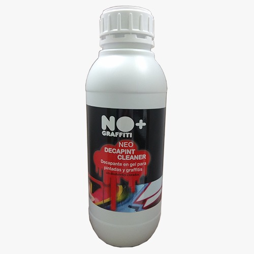 Enérgico decapante en gel para pintadas de spray en fachadas