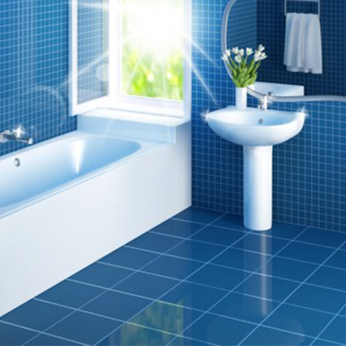 Ammonia floor cleaner