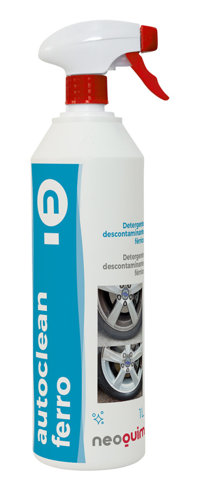 Detergente desoxidante, descontaminante férrico para carrocerías y llantas