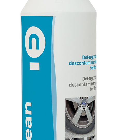 Detergente desoxidante, descontaminante férrico para carrocerías y llantas