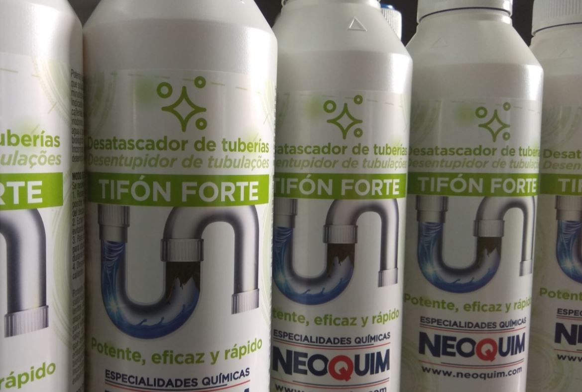 Desatascador sin ácido sulfúrico