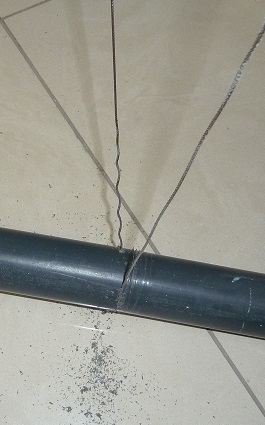 Cable de sierra para fontanería