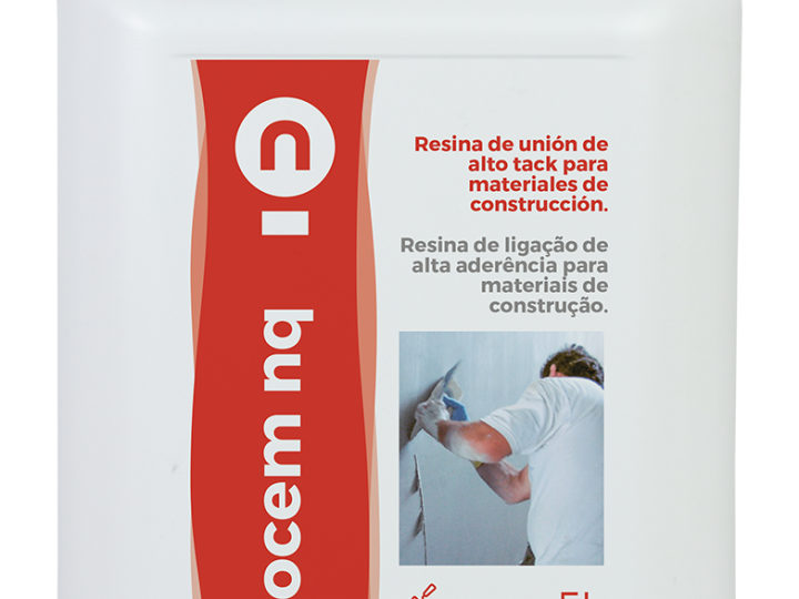 Resina de unión sin cargas. Alta elasticidad y alto tack