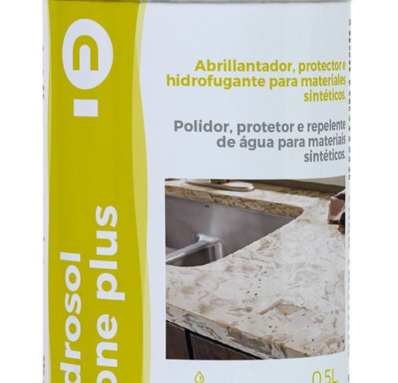 Hidrofugante avivador de tono para superficies sintéticas