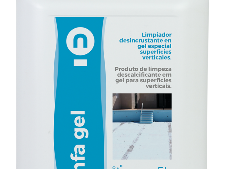 Limpiador desincrustante quitacementos en gel