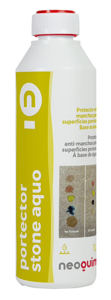 Protecteur oléofuge et antitaches en phase aqueuse