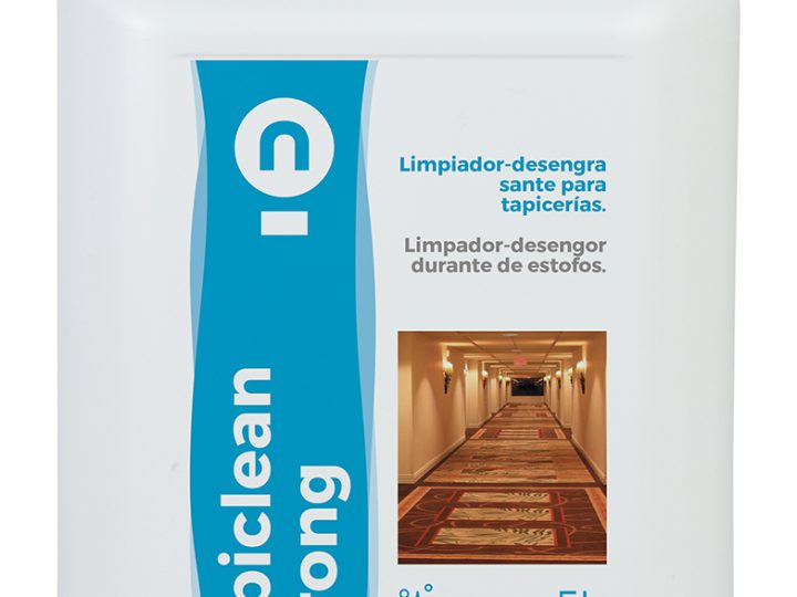 Limpiador desengrasante para tapicerías.