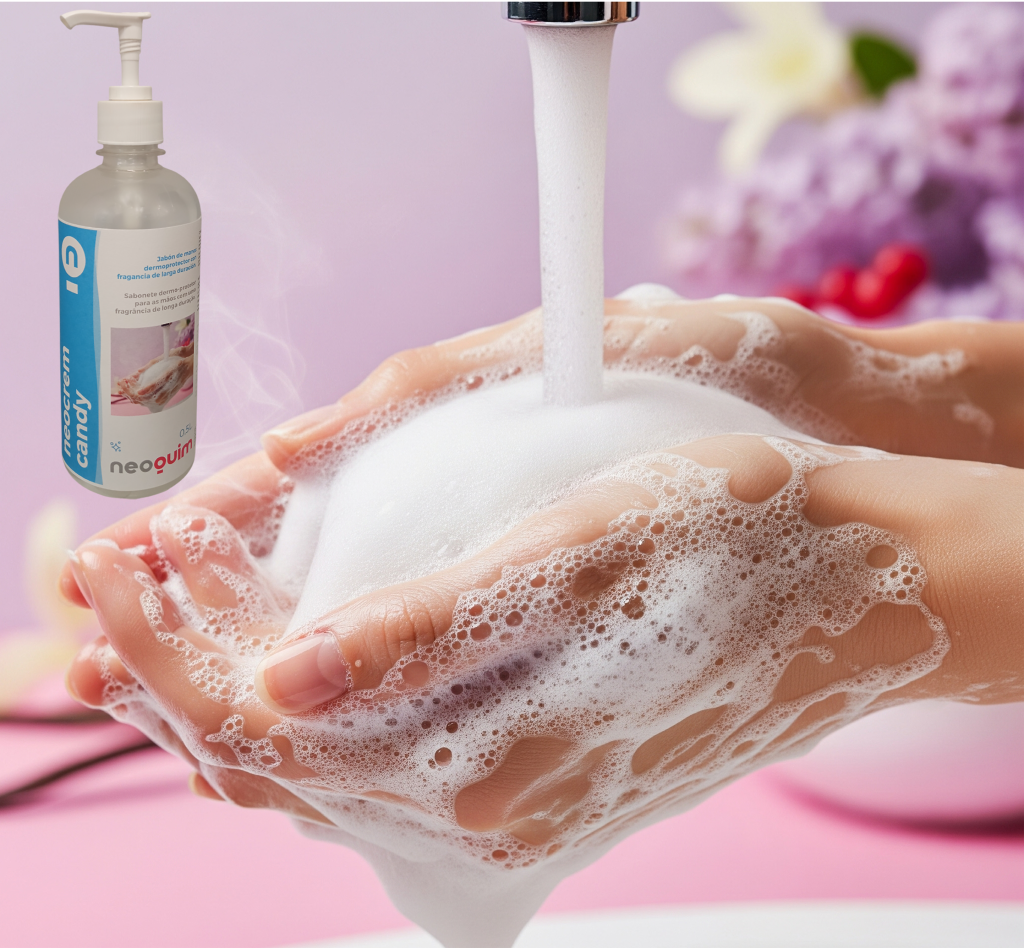 Dermoprotective hand soap with long-lasting fragrance
