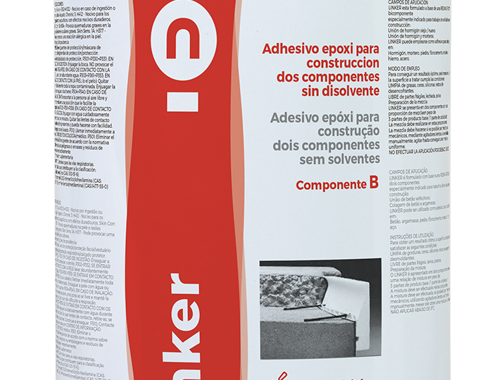 Adhesivo epoxy bicomponente para construcción