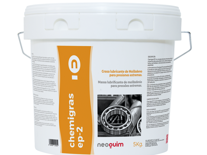 Grasa lubricante de Molibdeno para presiones extremas.